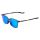 100% - Ochelari - Legere Square - Soft Tact Black - Blue Multilayer Mirror Lens