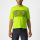 Jersey cu maneca scurta Castelli Trail Tech Tee Galben Fluo/Negru L
