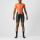 Costum de triatlon cu maneca scurta Castelli Free Sanremo W SS de dama Portocaliu/Negru