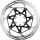 Disc Frana Sram Centerline Rounded 2-Piece 180mm Black
