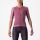 Tricou cu maneca scurta Castelli Aero PRO 7.0 W de dama Mov XS