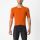 Tricou cu maneca scurta Castelli Premio Black Portocaliu