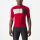 Tricou cu maneca scurta Castelli Prologo 7 Rosu/Alb/Negru