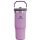 Stanley - termos tip sticla cu pai - Flip Straw Tumbler - mov deschis lila - 890 ml
