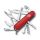 Victorinox - briceag pliabil Huntsman, 15 functii - argintiu rosu