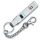 Victorinox - multiclip cu lant si carabina pentru briceag - argintiu