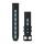 Garmin QuickFit 22 - curea silicon - negru|albastru Cirrus