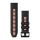 Garmin QuickFit 26 - curea silicon - negru-rosu