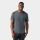 Tricou sport bărbați Smartwool Active Ultralite - Merino + TENCEL™ - gri carbune melanj