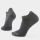 Șosete Merino alergare Smartwool Run - gri deschis | Low Ankle | Zero Cushion