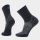 Șosete Merino alergare Smartwool Run - negru | Mid Crew | Zero Cushion