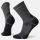 Șosete Merino hiking Smartwool Hike - gri Medium Gray | Crew | Light Cushion