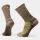 Șosete Merino hiking Smartwool Hike - verde Military Olive | Fossil | Crew | Light Cushion