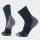 Șosete Merino hiking Smartwool Hike - bleumarin Deep Navy | Mid Crew | Targeted Cushion