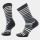 Șosete Merino Smartwool Everyday Spruce Street - negru/alb | Crew | Relaxed Fit