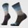 Șosete Merino casual Smartwool Everyday Stitch Stripe - gri Charcoal | Ash | Crew