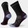 Șosete Merino hiking Smartwool Hike - gri Charcoal | Crew | Light Cushion