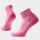 Șosete Merino alergare Smartwool Run - roz Garden Pink | Ankle | Zero Cushion