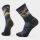 Șosete Merino hiking Smartwool Hike Mountain Moose - bleumarin Deep Navy | Crew | Light Cushion