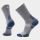 Șosete Merino hiking Smartwool Hike - gri Medium Gray | Crew | Targeted Cushion