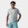 Tricou Merino sport Smartwool Winding Trail - gri deschis Light Gray Heather
