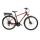 Bicicleta Electrica Trekking Kross Trans Hybrid 28 inch rosie Shimano Tourney