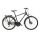 Bicicleta Trekking Kross Trans 3.0 BG 28 inch neagra Shimano Acera
