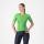 Tricou cu maneca scurta Castelli Anima Flow, pentru femei, negru/verde