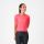 Tricou cu maneca scurta Castelli Anima Flow, pentru femei, roz/hibiscus