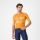 Tricou cu maneca scurta Castelli Climbers A/C, pentru barbati, portocaliu/gri