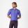 Tricou cu maneca scurta Castelli Drittone Logo, pentru barbati, violet/roz giro
