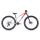 Bicicleta Superior TEAM 27.7 27.5 Gloss Brushed Alu/Red