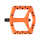 Pedale Leatt AllMtn 2.0 Flat Wide Orange