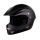 Casca Force Downhill Junior, negru mat