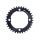 Foaie Angrenaj Force Eleven1.7+ 34T, Al, Black