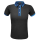 Tricou polo FUNKIER Bari Active Men S/S - Black/Blue