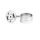 Floare Furca cu Capac DEITY Crosshair cu Distantiere - Silver