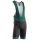 Pantaloni Northwave Active Evo Scurt XXL Cu Bretele, Negru/Verde Petrol