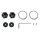 Accesoriu pantofi Northwave Slw X-Dial set cataramă, negru