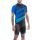 Tricou ciclism Merida Cx Design scurt albastru negru fermoar lung 740122-422
