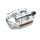Pedale Bikefun Sole Trekking corp unic alu argintiu - C336Sil