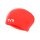 Cască înot silicon TYR Long Hair - roșu Bright Red | fără cute