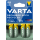 Set 4 acumulatori Varta Recharge Accu Recycled AA 2100 mAh
