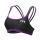 Bustieră triatlon TYR Competitor Thin Strap damă - negru cu mov