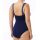 Costum de baie întreg TYR Mantra Square Neck damă - albastru