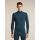 Bluza Merino Icebreaker 300 MerinoFine Polar Half Zip - albastru Abyss