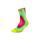 Șosete compresie CEP Run Gradient Mid Cut 5.0 - lime/roz | alergare
