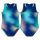 Costum înot întreg fete TYR Ella Maxfit - turcoaz/multicolor | rezistent clor