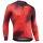 Tricou ciclism Northwave Blade lung roșu/bordo