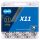Lanț Kmc X11 11s 1/2 x 11/128 118L argintiu/negru